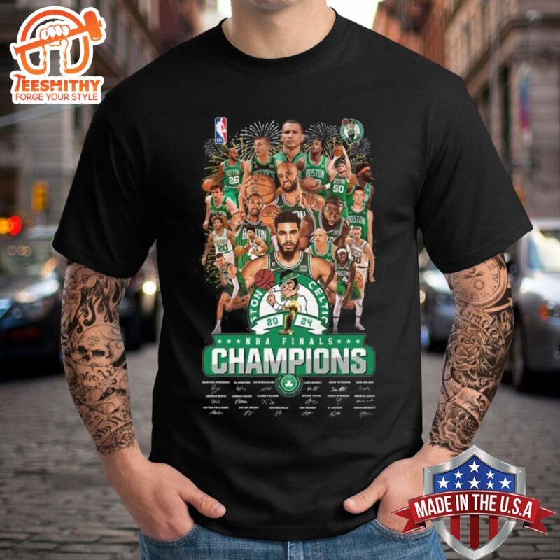 Boston Celtics 2024 NBA Finals Champions T-Shirt