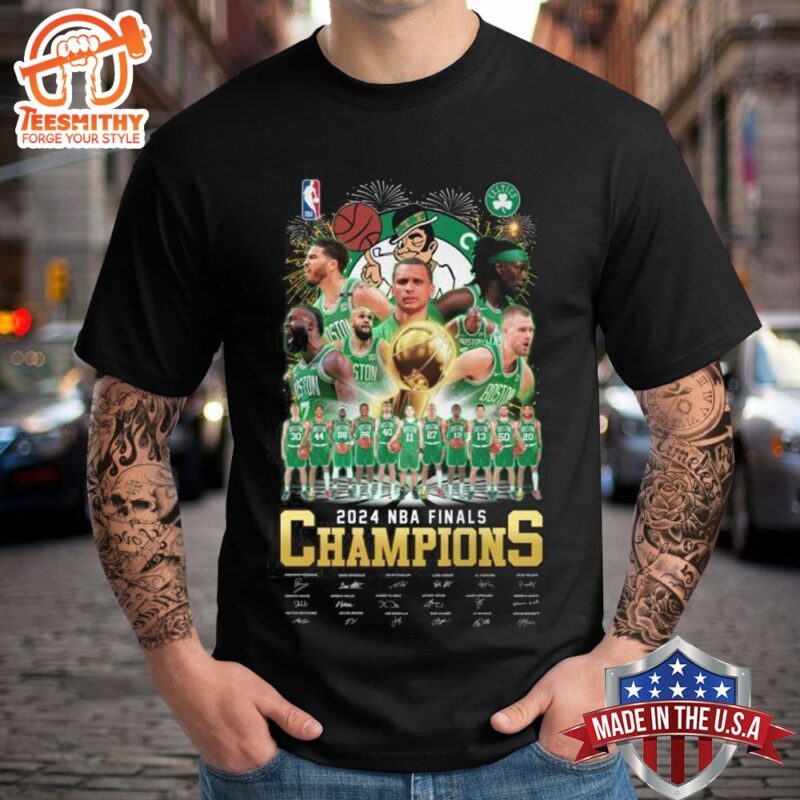 Boston Celtics NBA 2024 Finals Champions T-Shirt