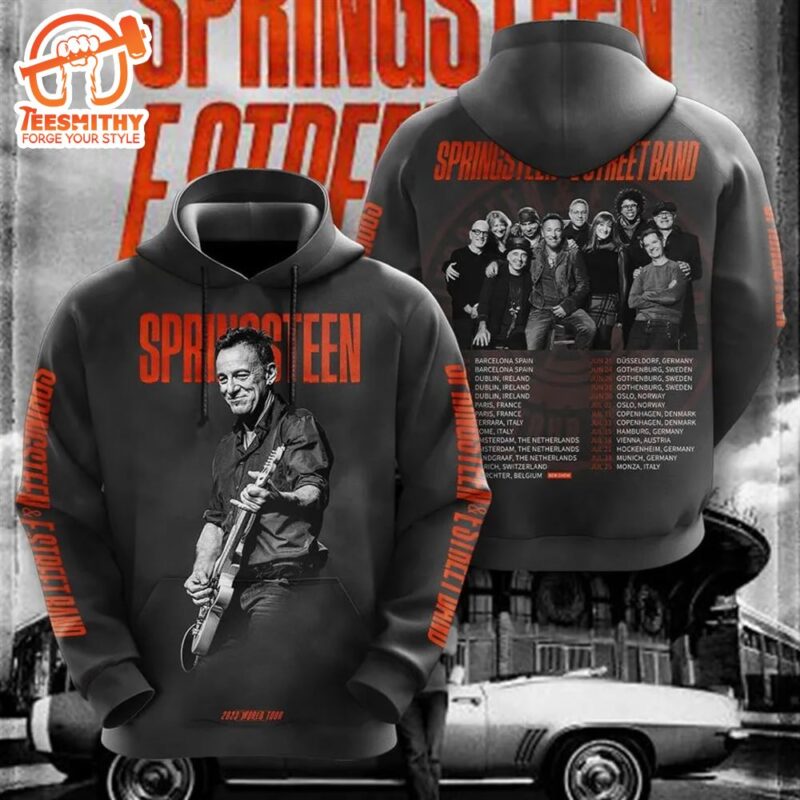 Bruce Springsteen And E Street Band 2024 3D Shirt