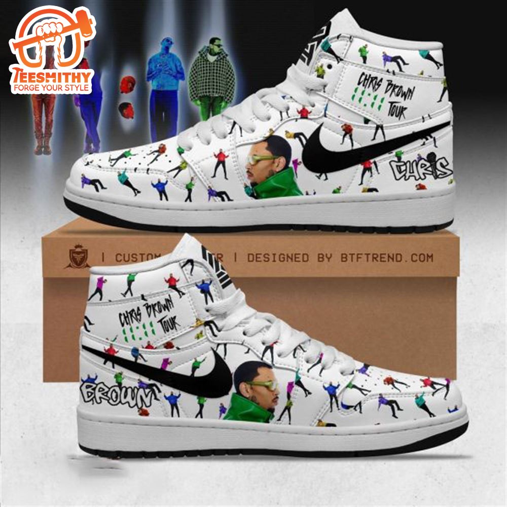 Chris Brown The 1111 Tour Design Air Jordan 1 High Top