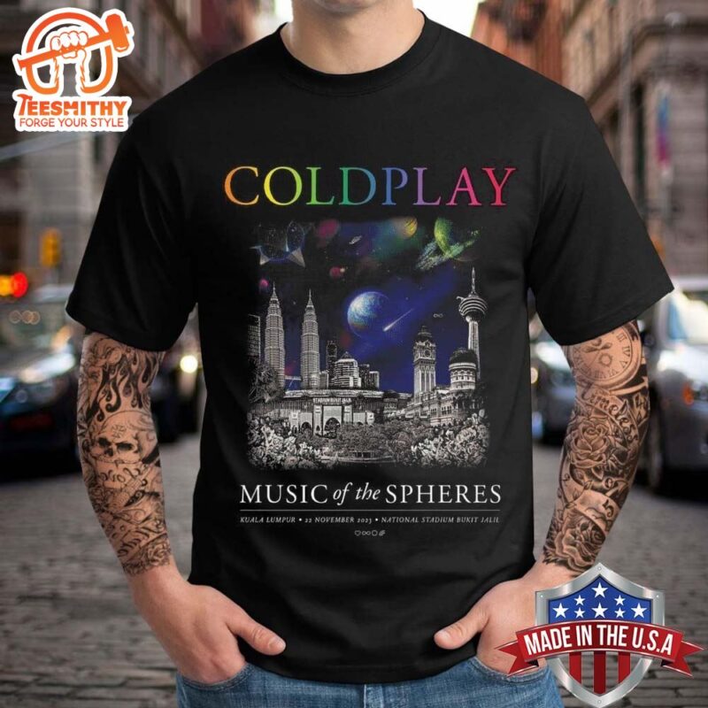 Coldplay Music Of The Spheres World Tour 2024 Shirt
