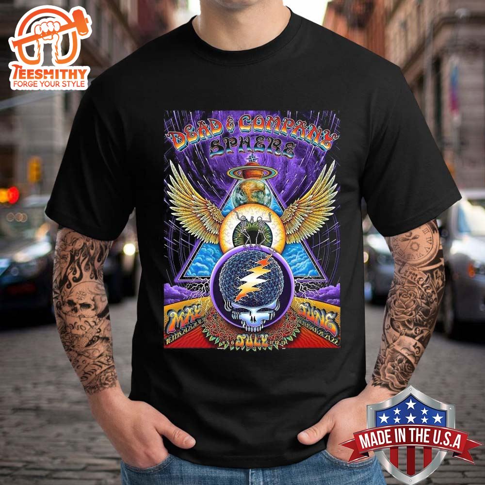 Dead And Company 2024 Sphere Residency Poster Unisex T-Shirt