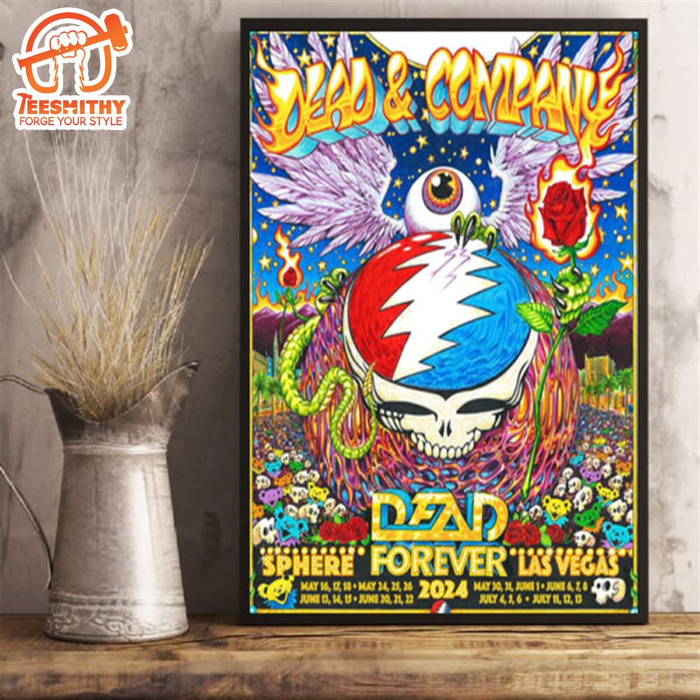 Dead And Company Dead Forever Sphere Las Vegas 2024 Schedule Lists Canvas