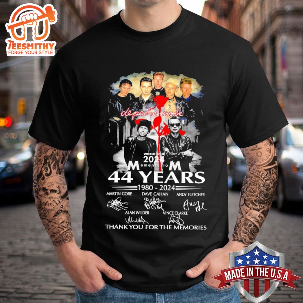 Depeche Mode 44 Anniversary 2024 Tour Shirt – T-shirt