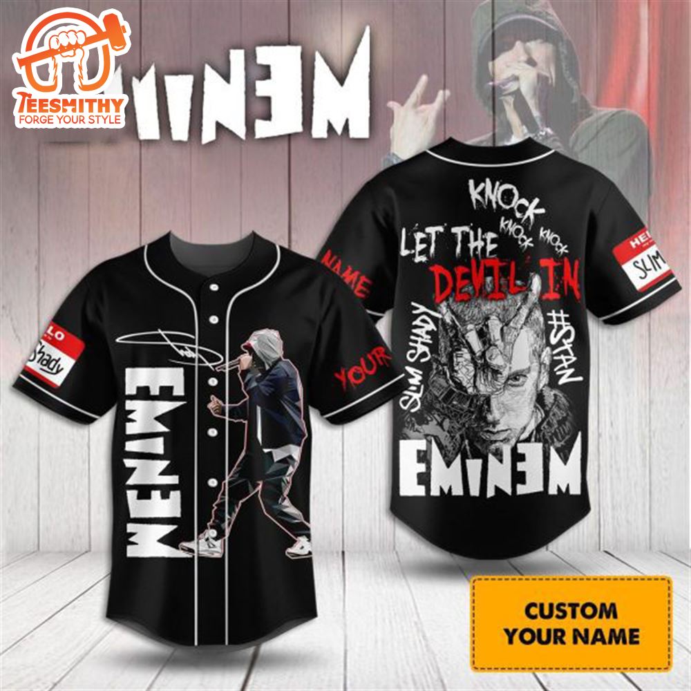 Eminem – Let The Devil In Baseball Jersey