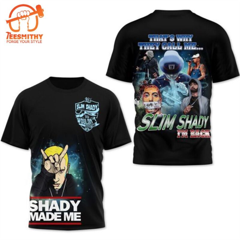 Eminem Slim Shady Im Back 3D T-Shirt