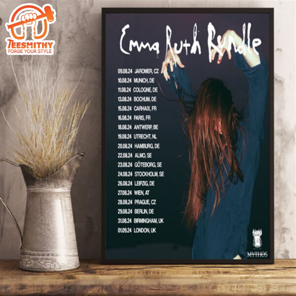 Emma Ruth Rundle 2024 Tour Schedule List Date Poster Canva