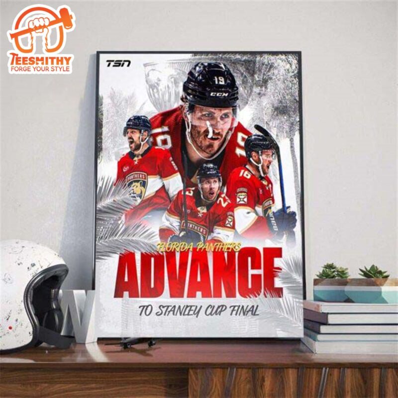 Florida Panthers Are Headed Back To The 2024 Stanley Cup Finals Poster Canvas
