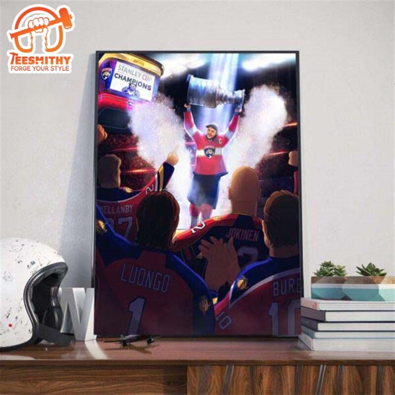 Florida Panthers Greats That Came Before 2024 Stanley Cup Champions Poster Canvas