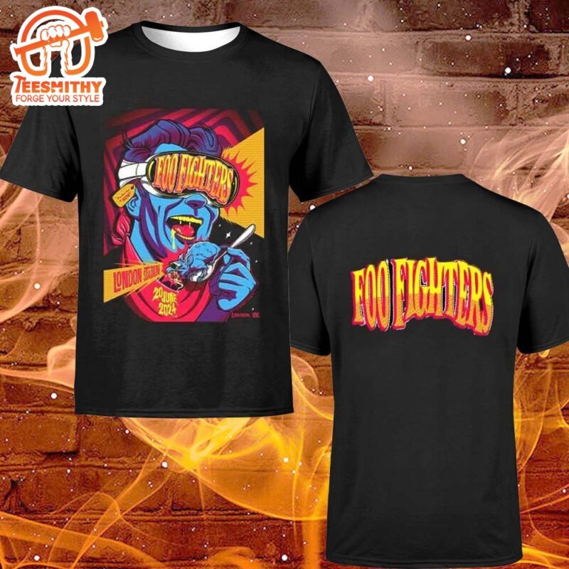 Foo Fighters At London Stadium In London, UK On June 20 2024 Unisex T-shirt