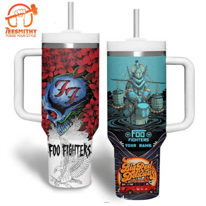 Foo Fighters Big Red Delicious Stanley Tumbler 40oz
