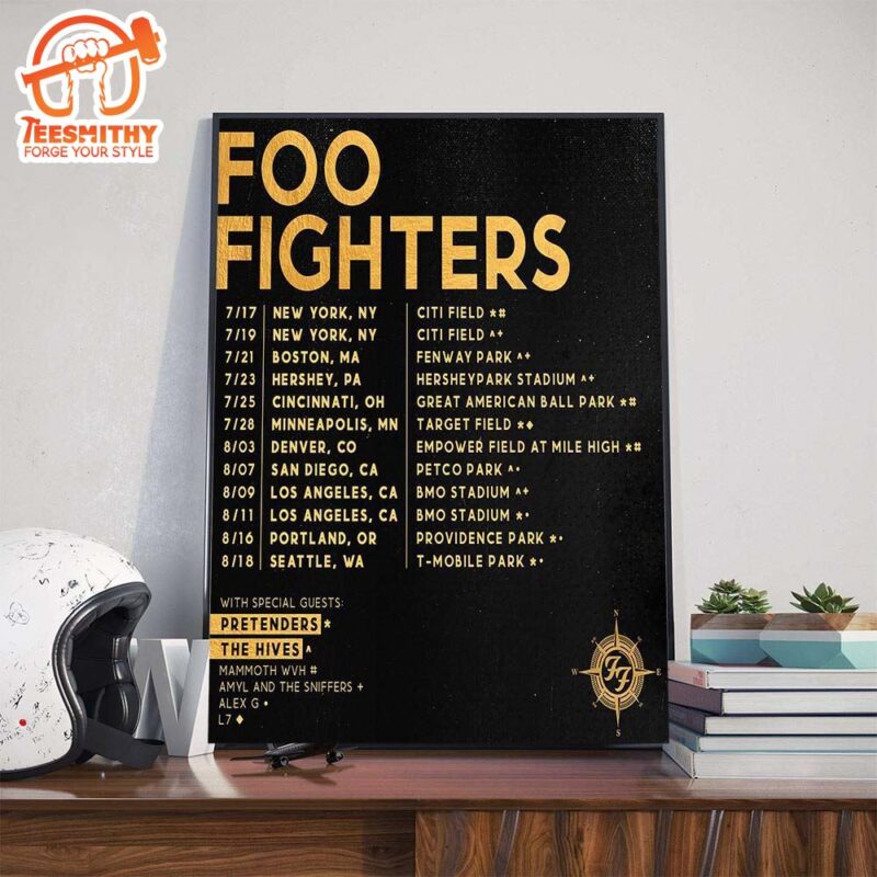 Foo Fighters The First 2024 US Shows Announced For Everything Or Nothing At All Tour Canvas