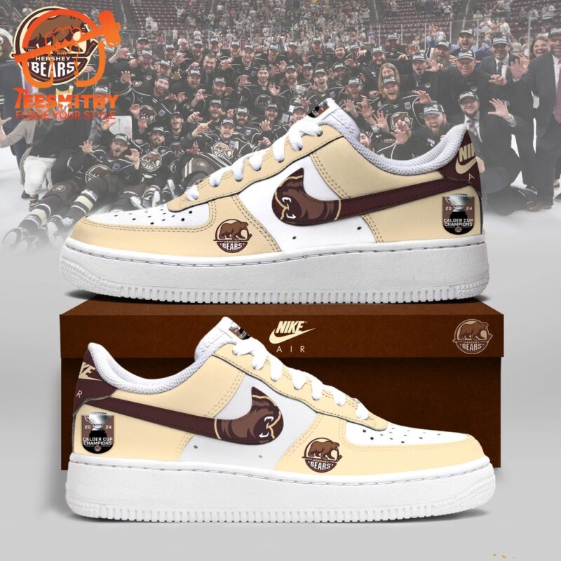 Hershey Bears 2024 Calder Cup Champions Air Force 1 Shoes Sneaker