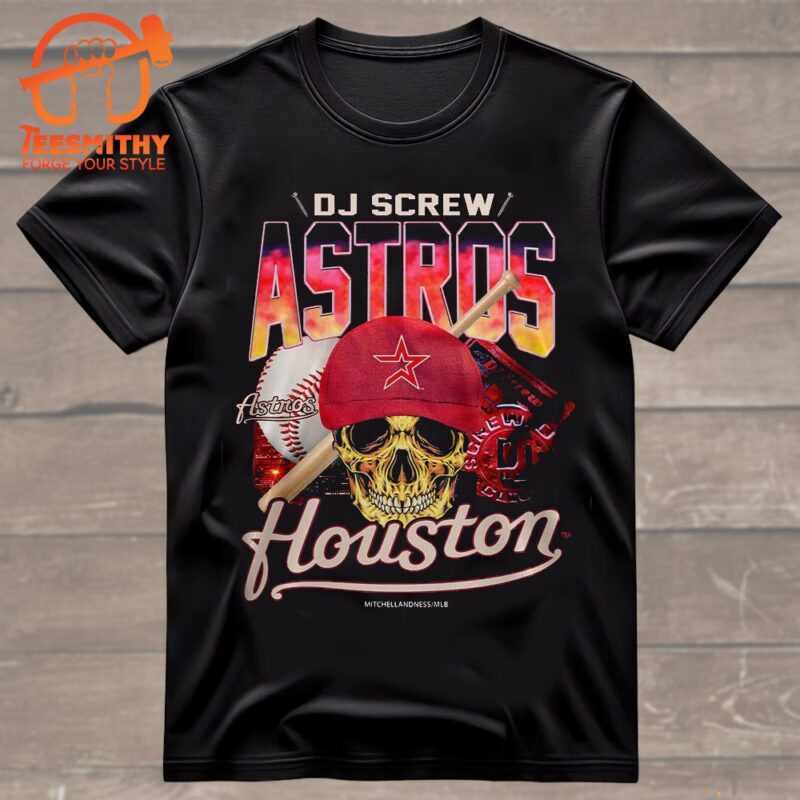 Houston Astros Debut New Dj Screw Merch 2024 T Shirt