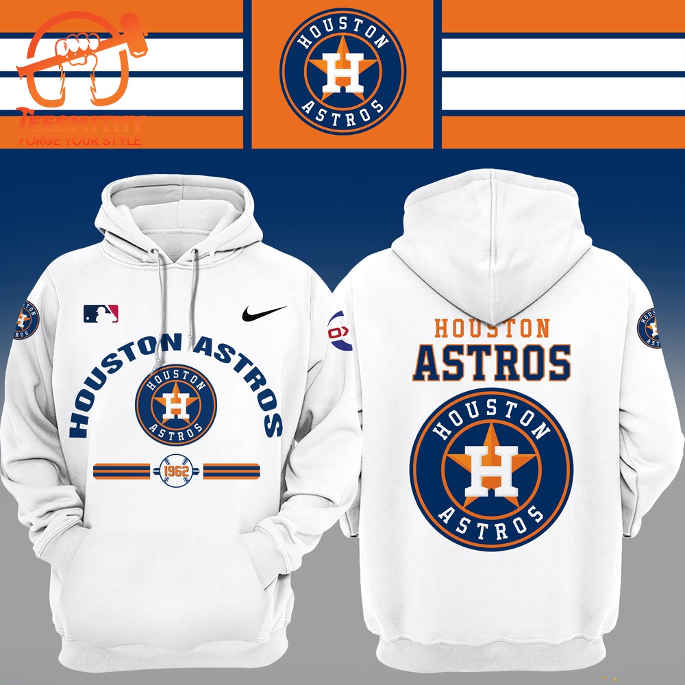 Houston Astros Print Logo Team 2024 Hoodie