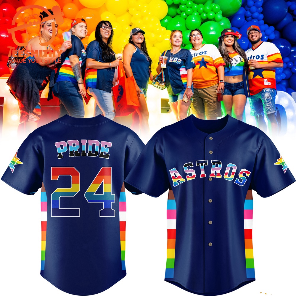 Houston Astros Special Pride Night 2024 Baseball Jersey