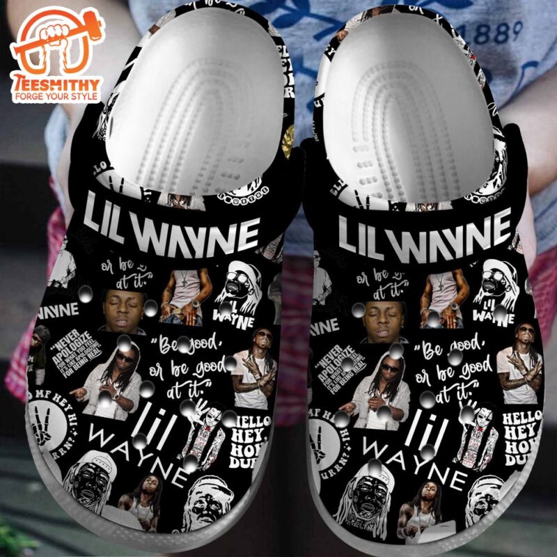 Lil Wayne Crocs Crocband Clogs Shoes Comfortable For Men Women and Kids