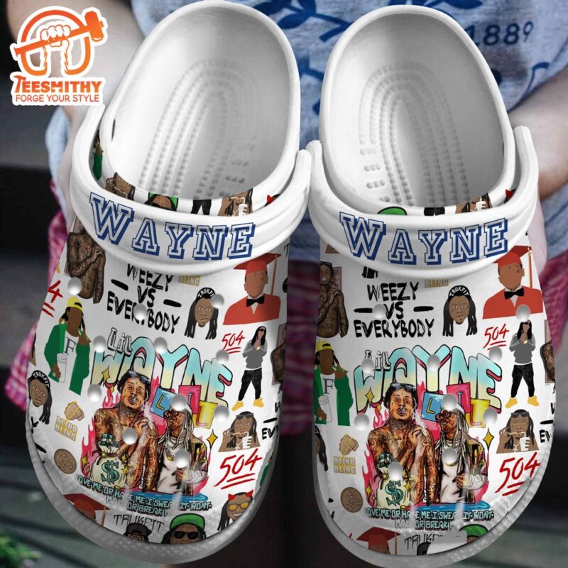 Lil Wayne Music Crocs Crocband Clogs Shoes Comfortable For Men Women and Kids