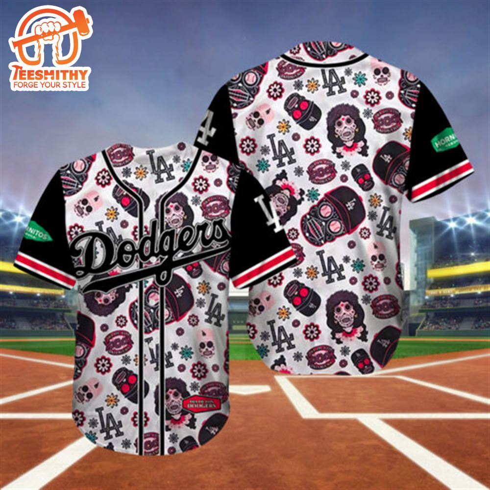 Los Angeles Dodgers Dia de Los Dodgers Night Baseball Jersey