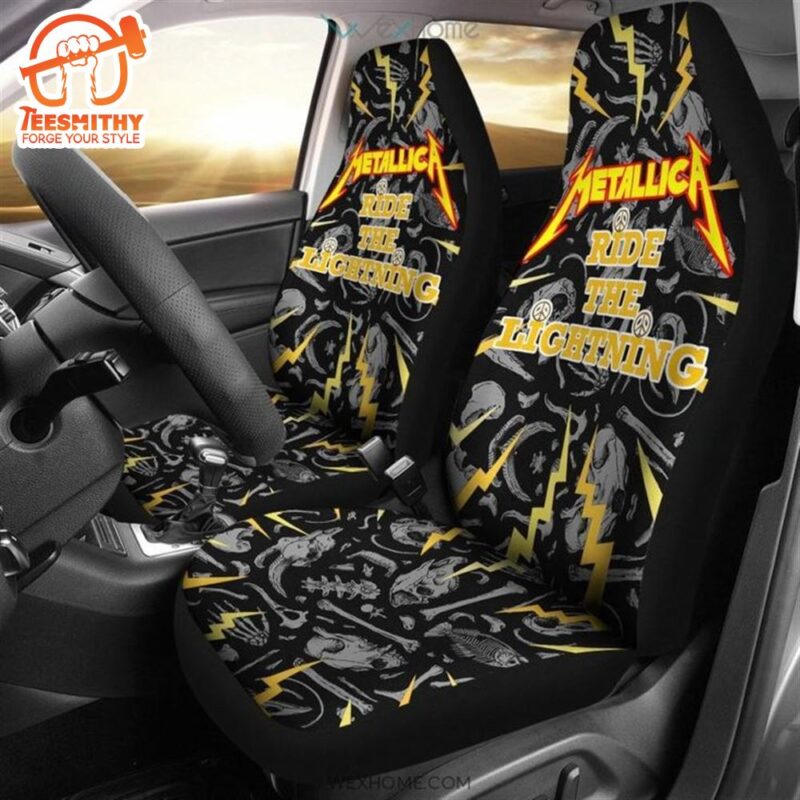 Metallica Rock Band Car Seat Covers