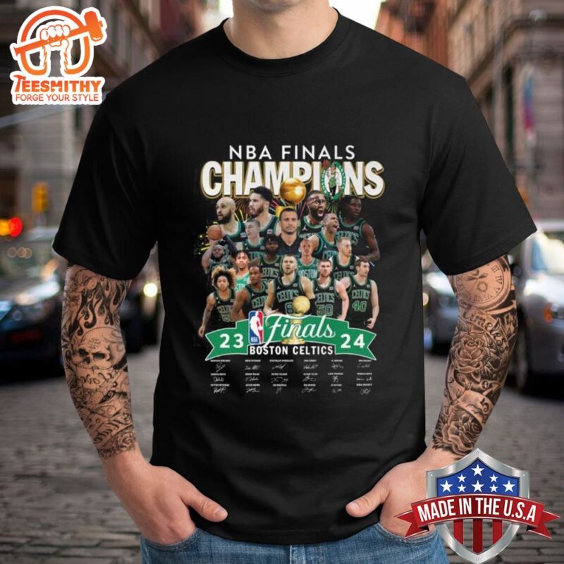 NBA Finals Champions 2023-2024 Boston Celtics T-Shirt