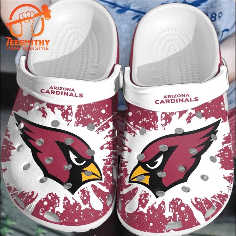 NFL Arizona Cardinals Clog, Football Clog Shoes