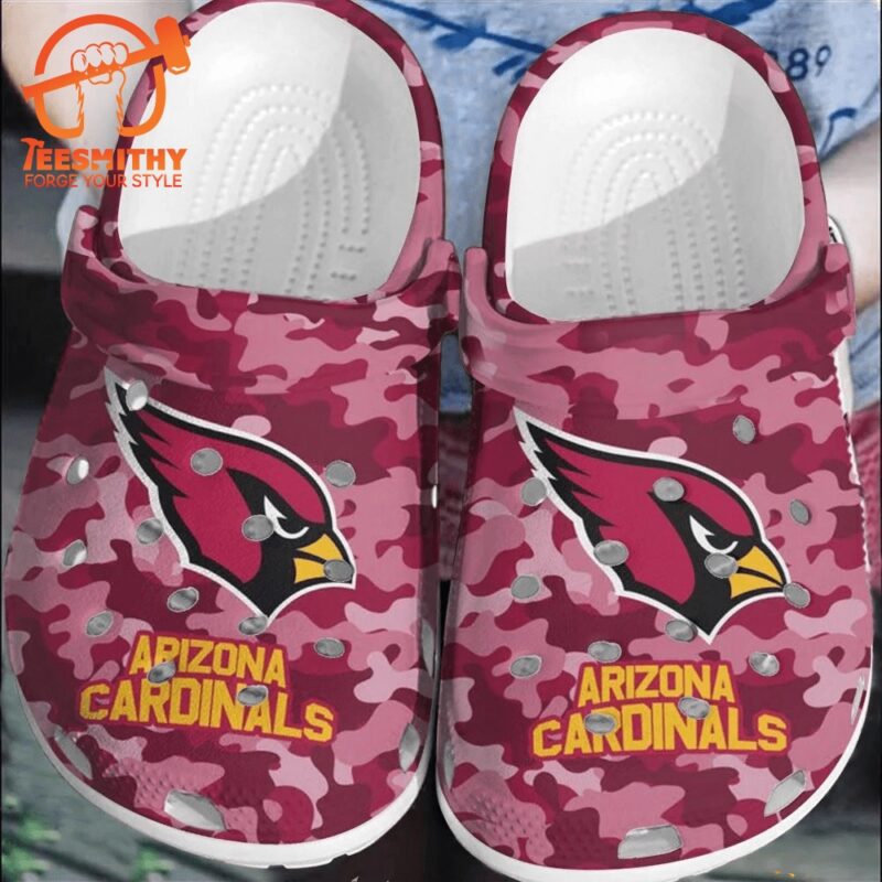 NFL Arizona Cardinals Football Logo Team Crocs Clog Shoes