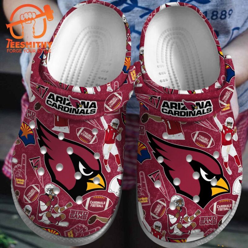 NFL Arizona Cardinals Sport Crocs Crocband Clogs Shoes
