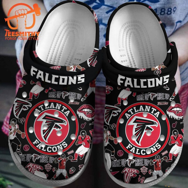 NFL Atlanta Falcons Sport Clogs Shoes