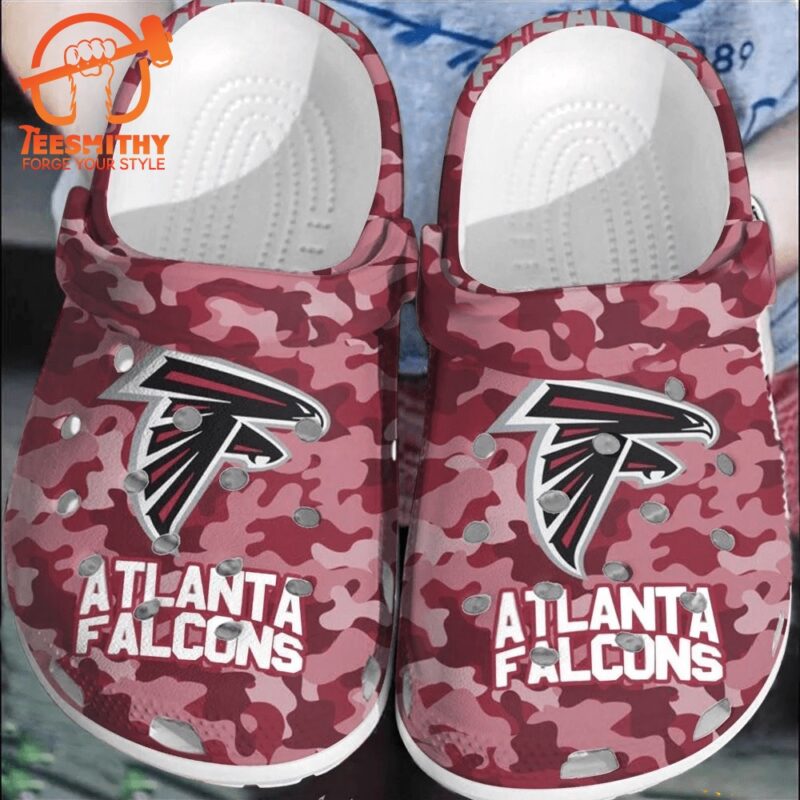 NFL Atlanta Falcons Sport Football Crocs Shoes