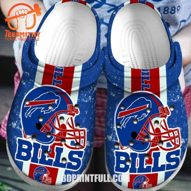 NFL Buffalo Bills Design Clogs Shoes