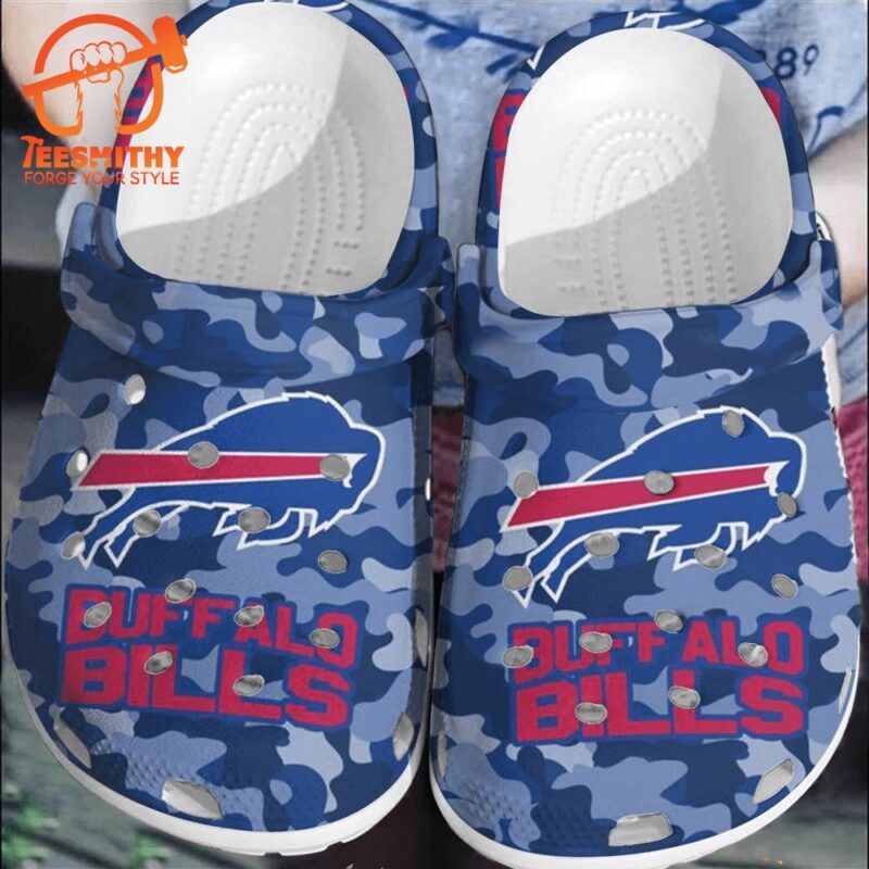 NFL Buffalo Bills Football Comfortable Shoes Clogs