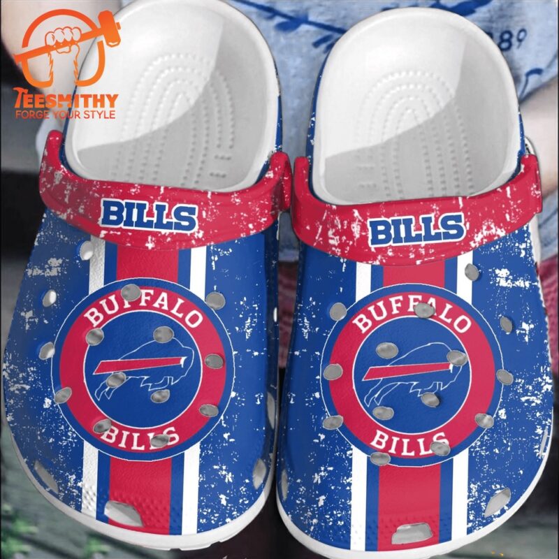 NFL Buffalo Bills Football ClogsBand Shoes Comfortable Clogs
