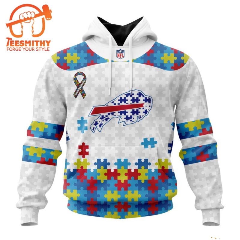 NFL Buffalo Bills Special Autism Awareness Custom Hoodie