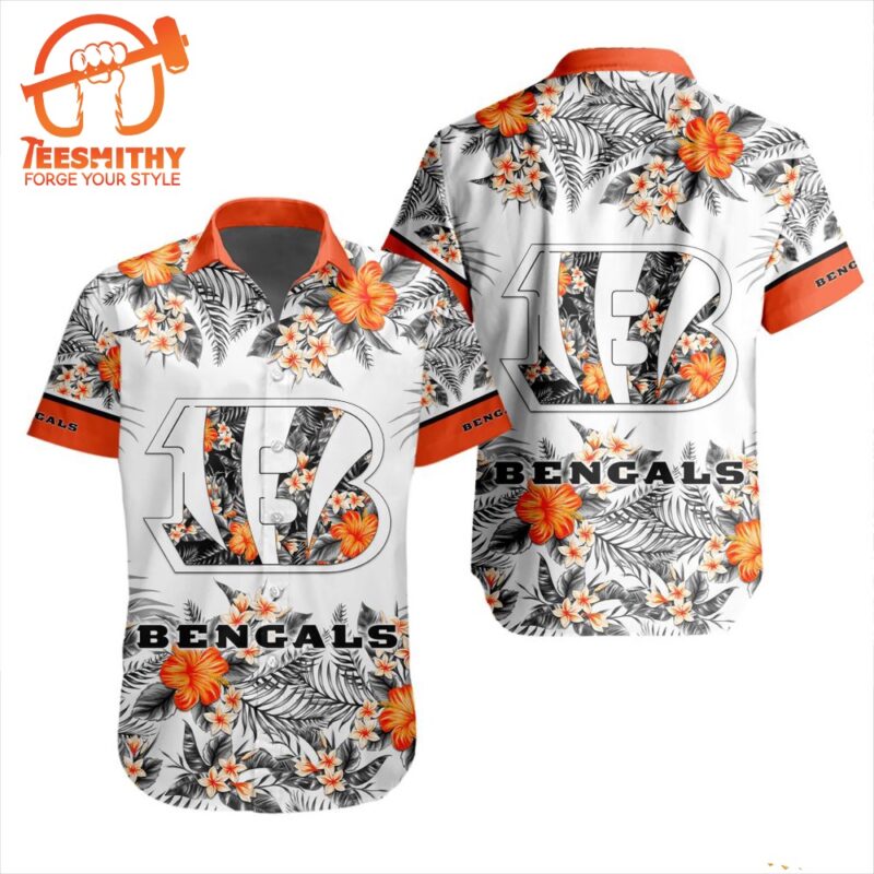 NFL Cincinnati Bengals Special Floral Tropical Hawaiian Shirt