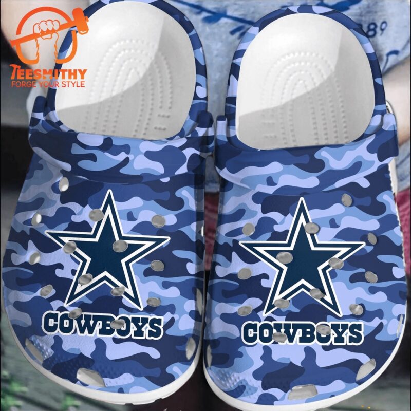 NFL Dallas Cowboys Football ClogsBand Shoes Clogs