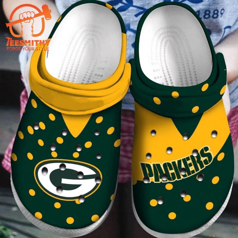 NFL Green Bay Packers Custom Clog Shoes