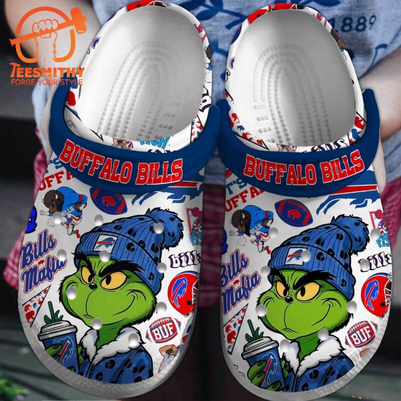 NFL Grich Buffalo Bills Sport Crocs Crocband Clogs Shoes