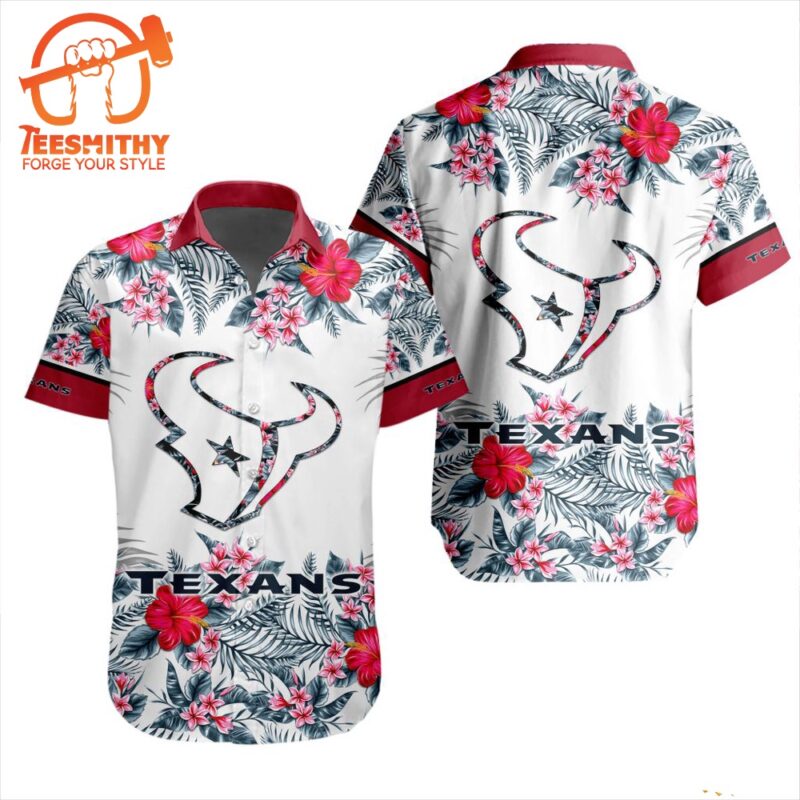 NFL Houston Texans Special Floral Tropical Hawaiian Shirt