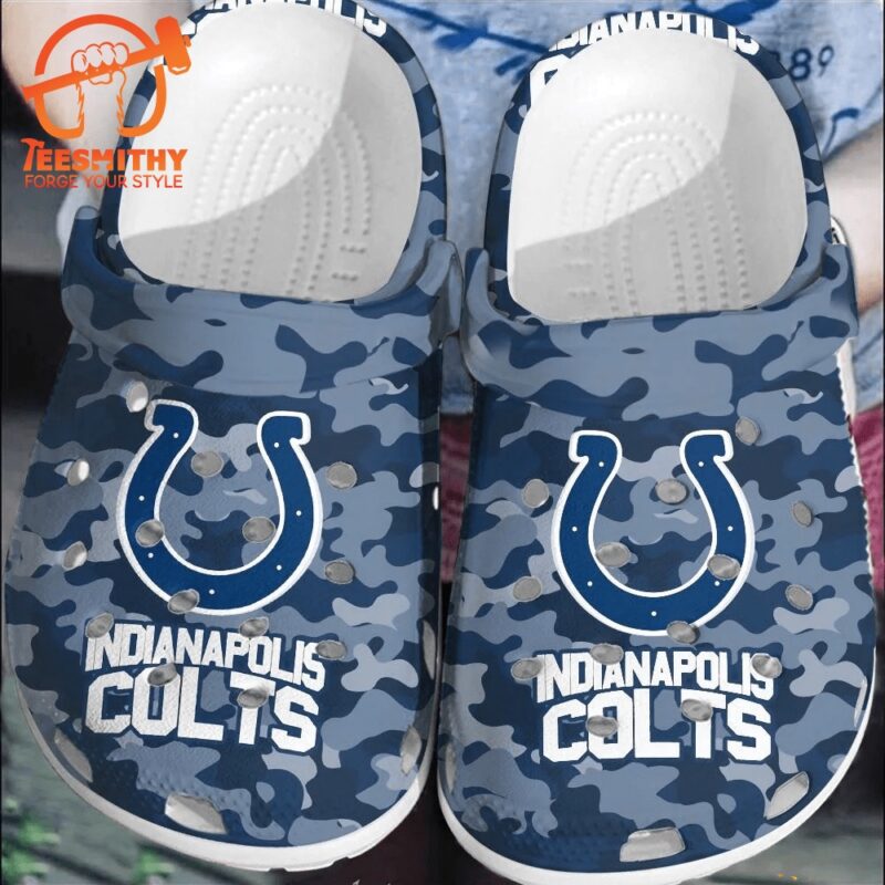 NFL Indianapolis Colts Football Clogs Shoes Crocband Crocs