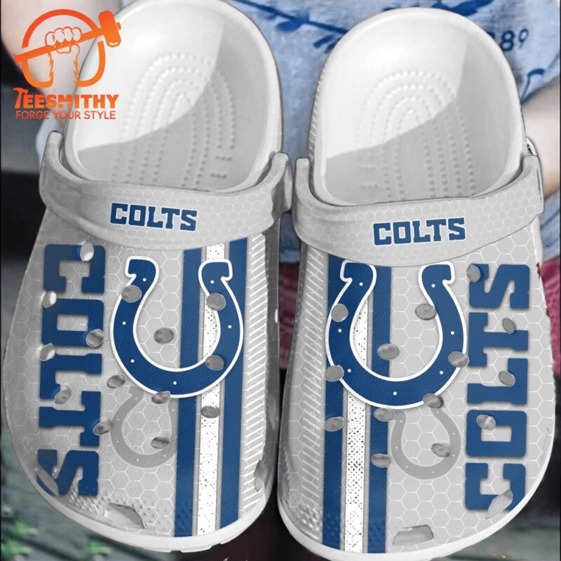 NFL Indianapolis Colts Football Clogs Shoes Crocs Crocband