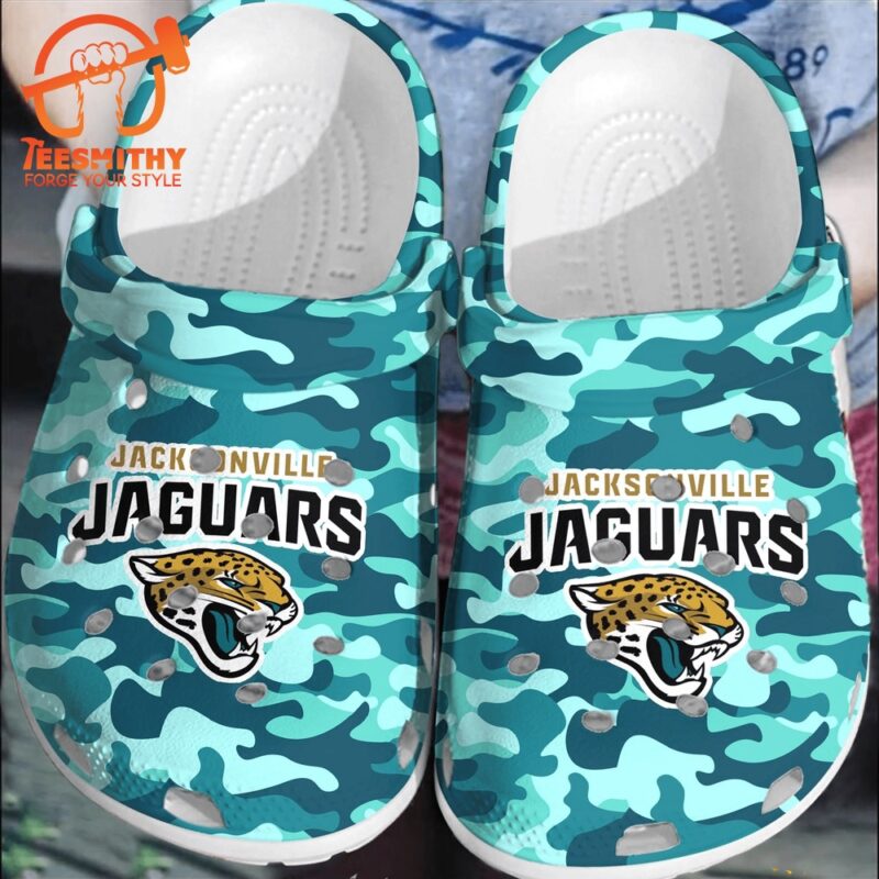 NFL Jacksonville Jaguars Football Clogs Comfortable Shoes