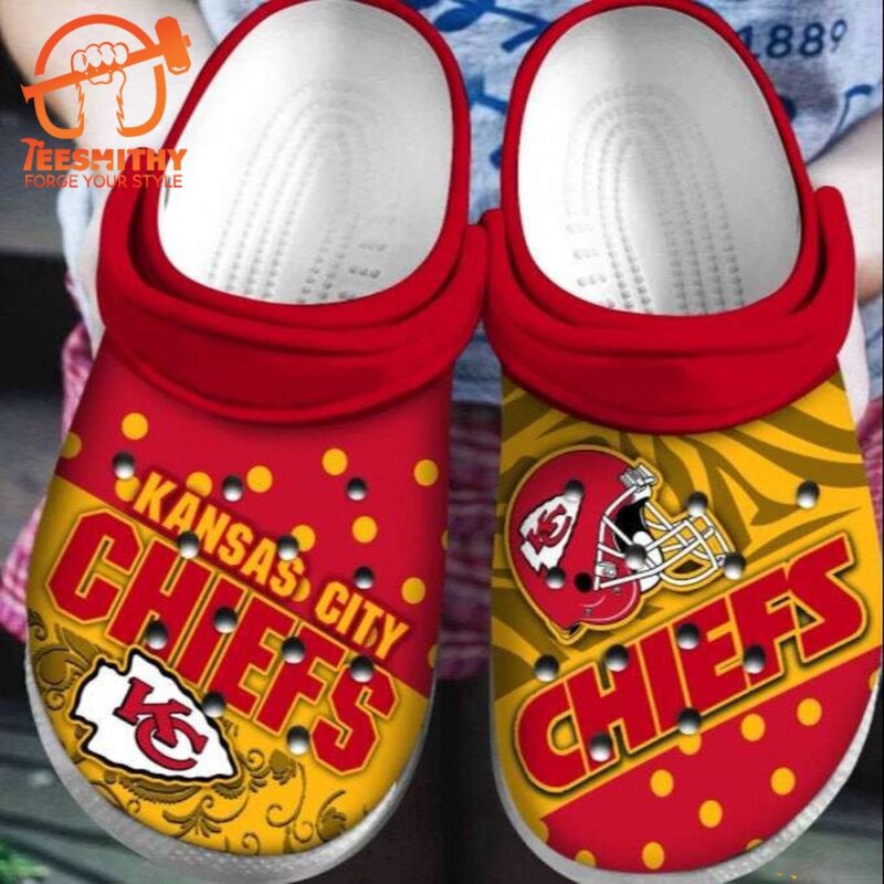 NFL Kansas City Chiefs Sport Crocs Crocband Clogs