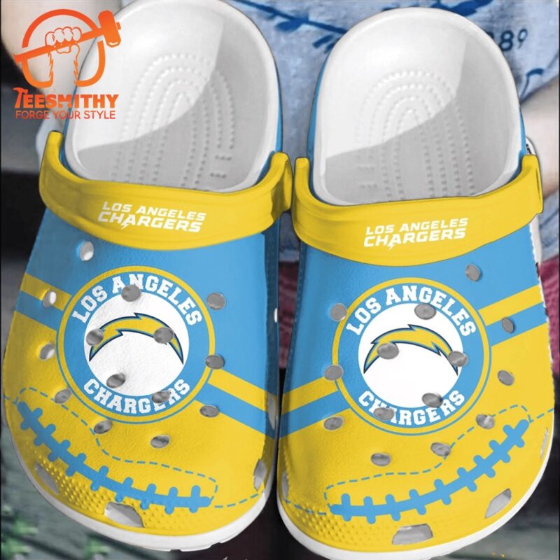 NFL Los Angeles Chargers Football ClogsBand Shoes Clogs Comfortable