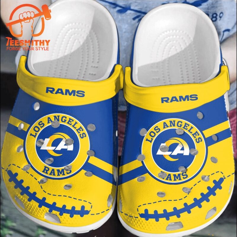 NFL Los Angeles Rams Football Clogs Shoes