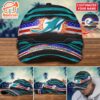 NFL Miami Dolphins Flag Custom Name Cap