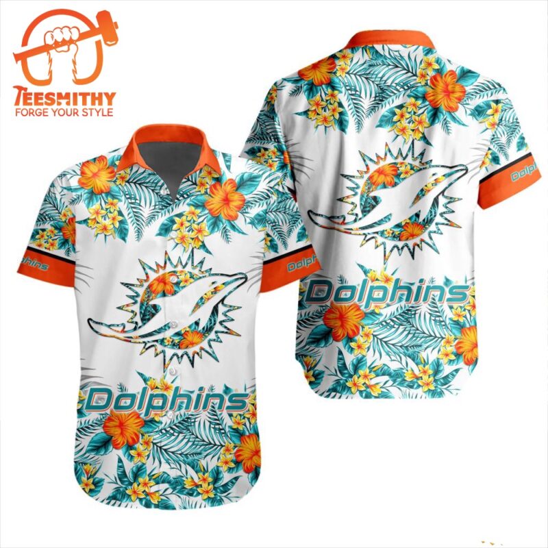 NFL Miami Dolphins Special Floral Tropical Hawaiian Shirt