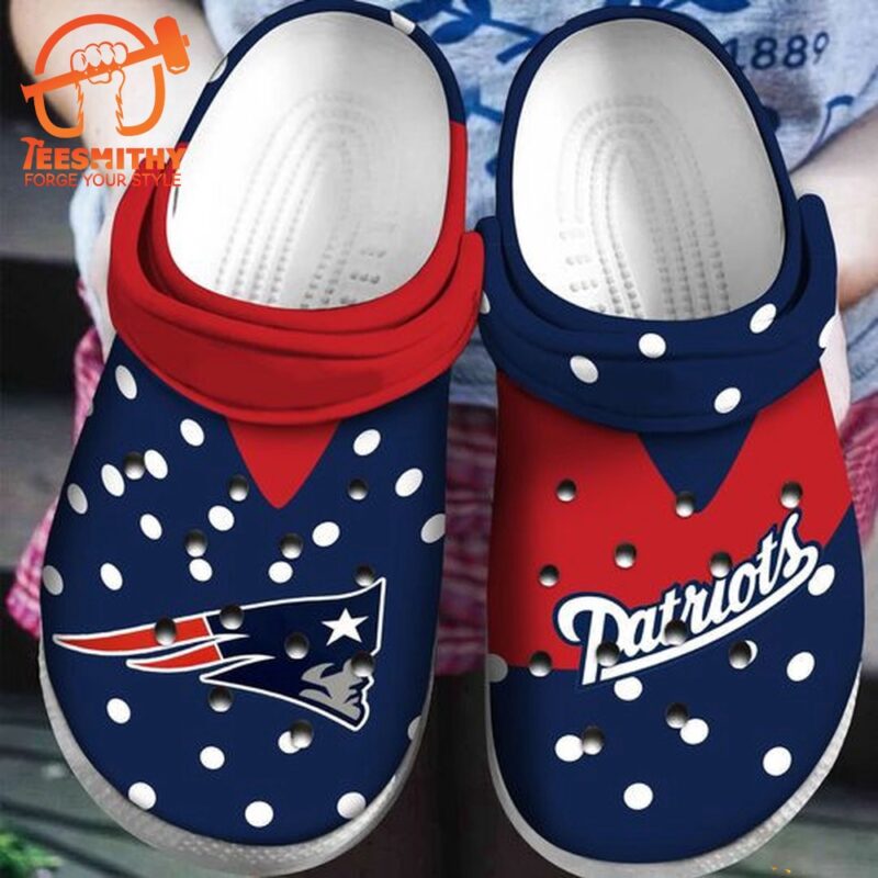 NFL New England New England Patriots Design Clogs Shoes