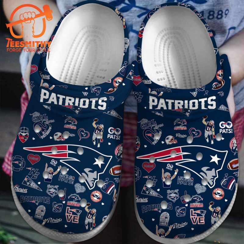 NFL New England New England Patriots Sport Clogs Shoes