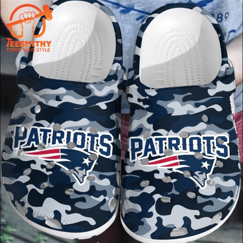 NFL New England Patriots Football Football ClogsBand Shoes Fans Gift